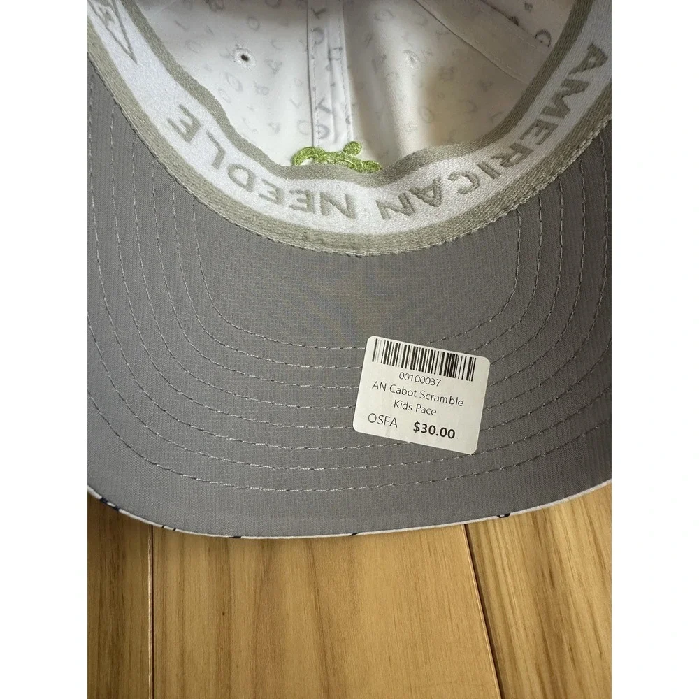 NWT American Needle Cabot Saint Lucia Scramble Kids Pace Turtle Hat Cap